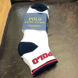 Polo Ralph Lauren Classic Sport Ankle Socks 3pk